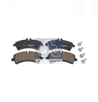 Brake Pad Set, disc brake (4.91901)