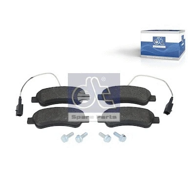 Brake Pad Set, disc brake (12.93110)