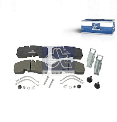 Brake Pad Set, disc brake (10.14001)