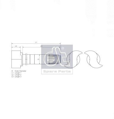 Brake Shaft, drum brake