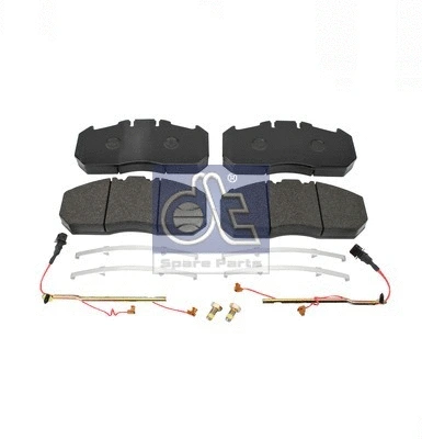 Brake Pad Set, disc brake (6.95101)