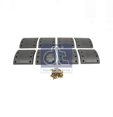 Brake Lining Kit, drum brake (10.33022)