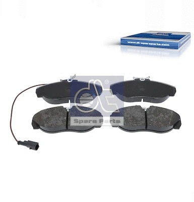 Brake Pad Set, disc brake (12.93107)