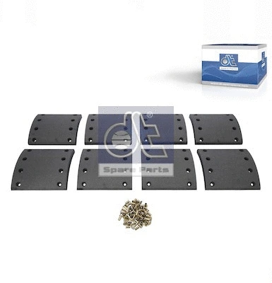Brake Lining Kit, drum brake (10.33002)