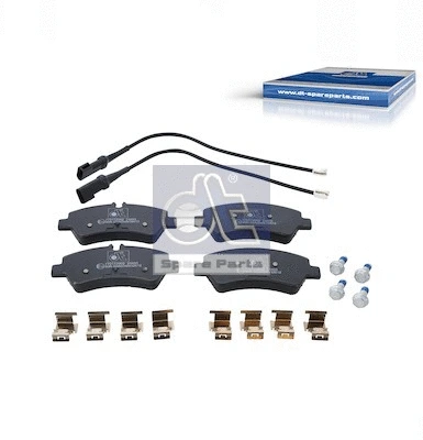 Brake Pad Set, disc brake (13.93112)