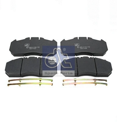 Brake Pad Set, disc brake (3.96400)
