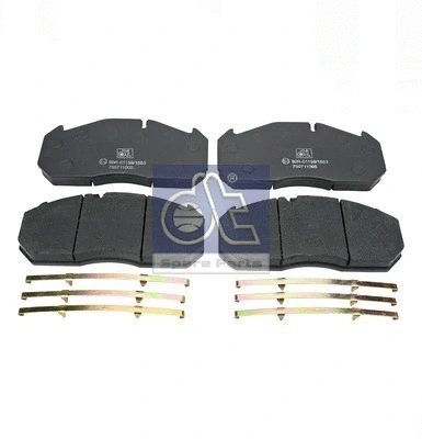 Brake Pad Set, disc brake (3.96401)