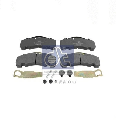 Brake Pad Set, disc brake (10.14000)
