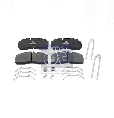 Brake Pad Set, disc brake (10.34127)
