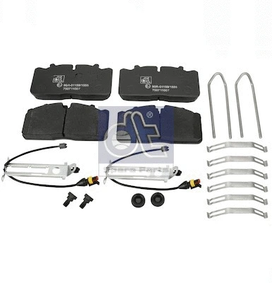 Brake Pad Set, disc brake (5.92120)
