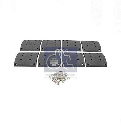 Brake Lining Kit, drum brake (4.91137)