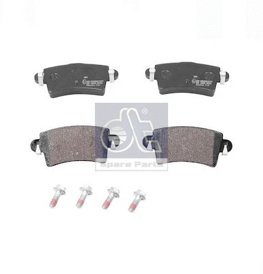 Brake Pad Set, disc brake (6.95118)