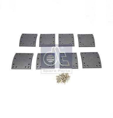 Brake Lining Kit, drum brake (10.23009)