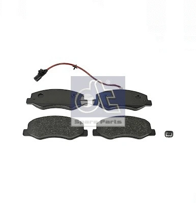 Brake Pad Set, disc brake (6.95123)
