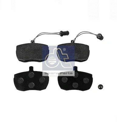 Brake Pad Set, disc brake (7.92627)