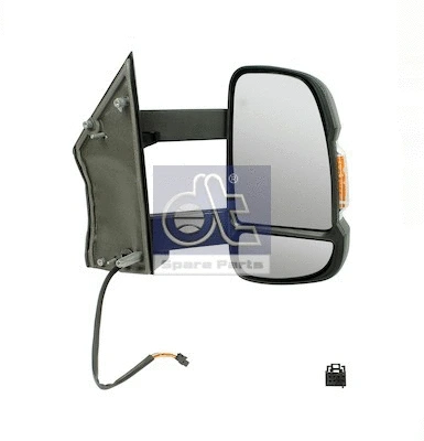 Exterior Mirror, driver cab (12.83013)