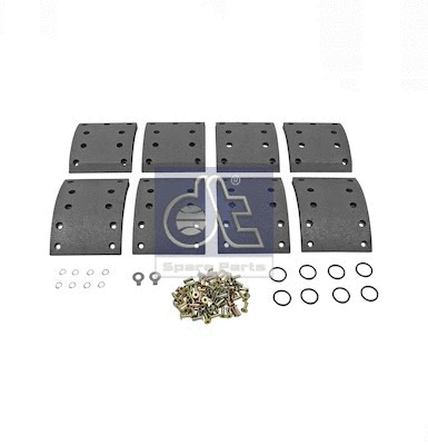 Brake Lining Kit, drum brake (4.91458)