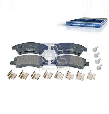 Brake Pad Set, disc brake (12.93102)