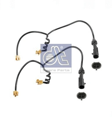 Warning Contact, brake pad wear (7.36205)