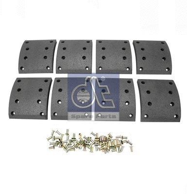 Brake Lining Kit, drum brake (4.91492)