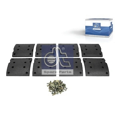 Brake Lining Kit, drum brake (4.91494)