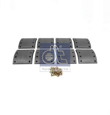 Brake Lining Kit, drum brake (10.33012)