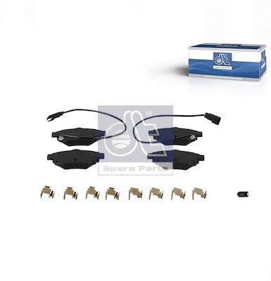 Brake Pad Set, disc brake (13.93102)