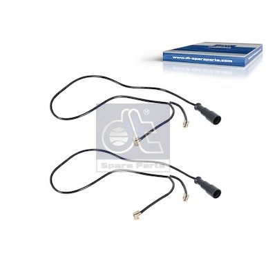 Warning Contact, brake pad wear (high performance brakes) (10.34142)