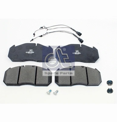 Brake Pad Set, disc brake (6.95105)