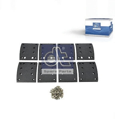Brake Lining Kit, drum brake (4.91136)