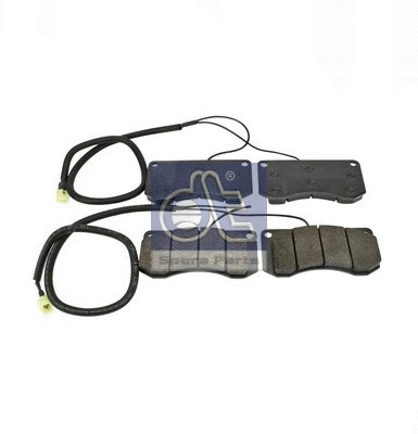 Brake Pad Set, disc brake (6.95111)