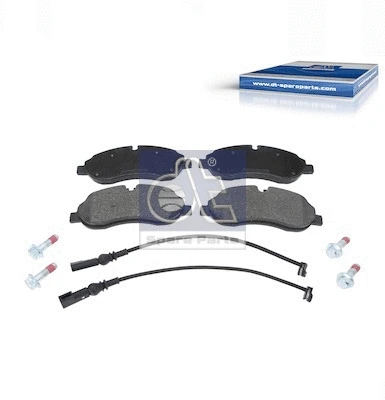 Brake Pad Set, disc brake (13.93107)