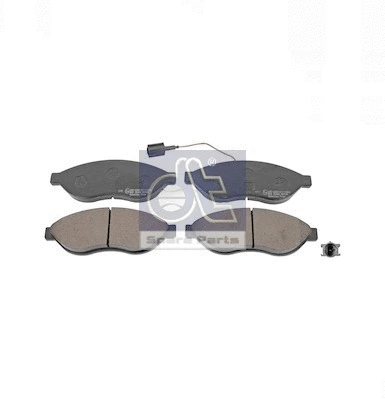 Brake Pad Set, disc brake (12.93100)