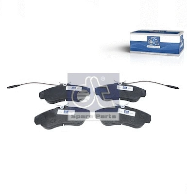 Brake Pad Set, disc brake (12.93108)