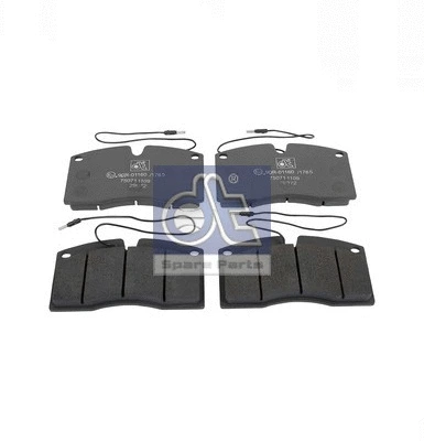 Brake Pad Set, disc brake (6.95116)
