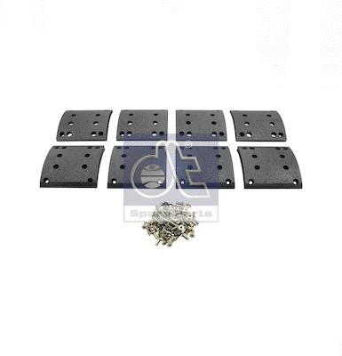 Brake Lining Kit, drum brake (4.91131)