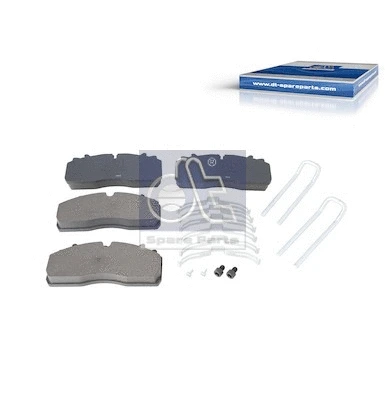 Brake Pad Set, disc brake (6.95126)