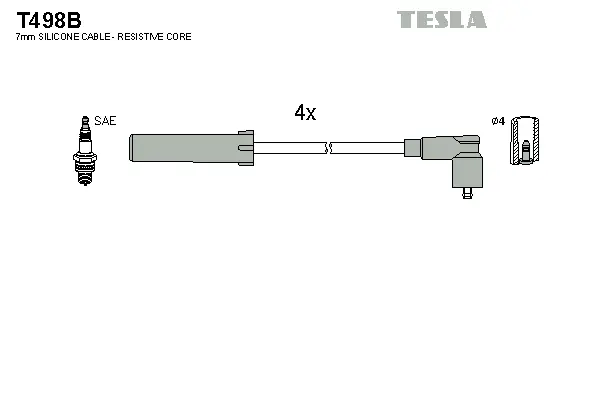 Ignition Cable Kit (T498B)