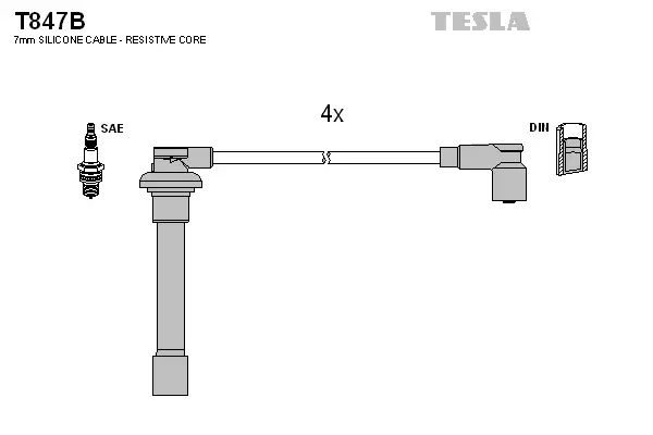 Ignition Cable Kit (T847B)