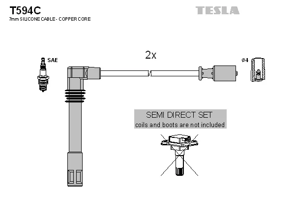 Ignition Cable Kit (T594C)
