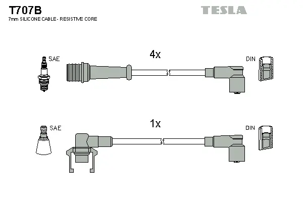 Ignition Cable Kit (T707B)