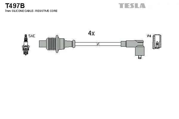 Ignition Cable Kit (T497B)
