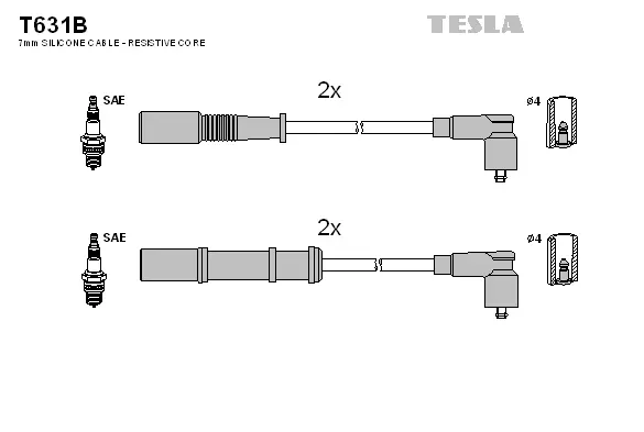 Ignition Cable Kit (T631B)