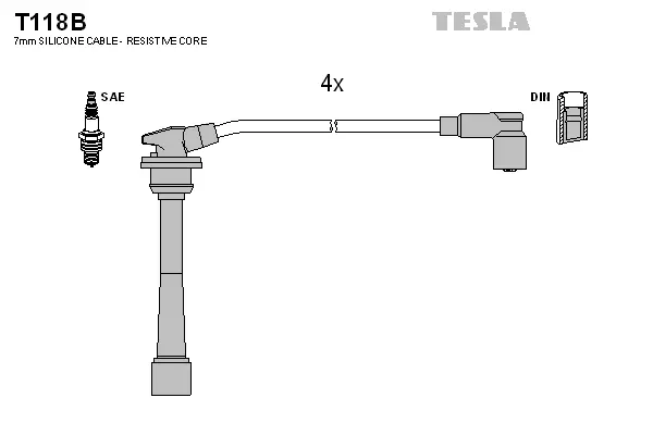 Ignition Cable Kit (T118B)
