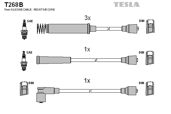 Ignition Cable Kit (T268B)