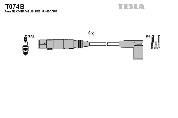 Ignition Cable Kit (T074B)