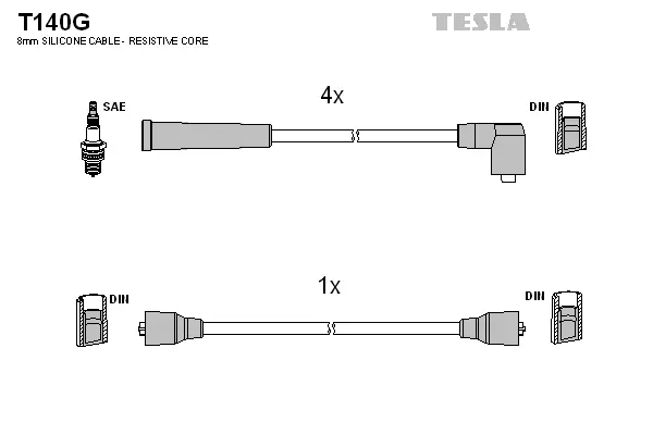 Ignition Cable Kit (T140G)
