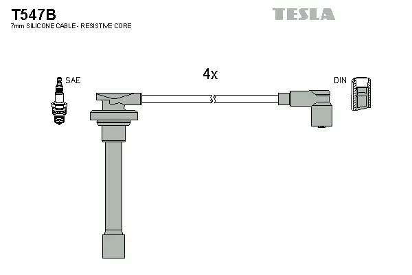 Ignition Cable Kit (T547B)