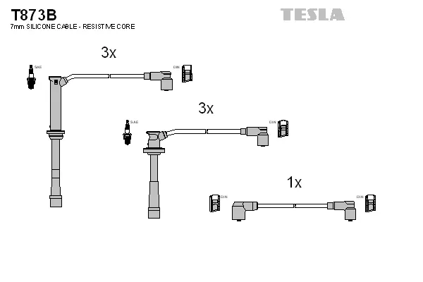 Ignition Cable Kit (T873B)