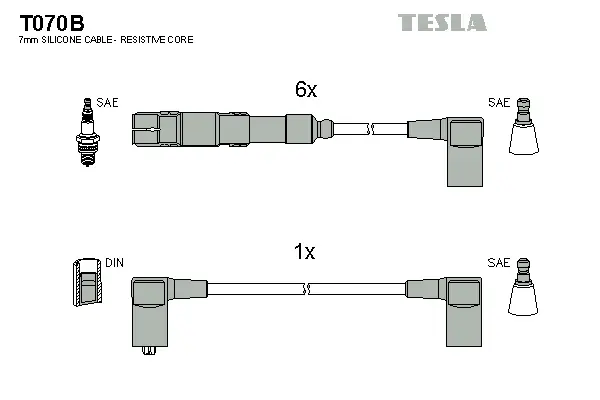 Ignition Cable Kit (T070B)